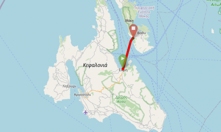 Kefalonia to Ithaca